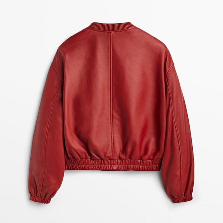 Women B3 RAF Aviator Shearling Bomber Jacket
