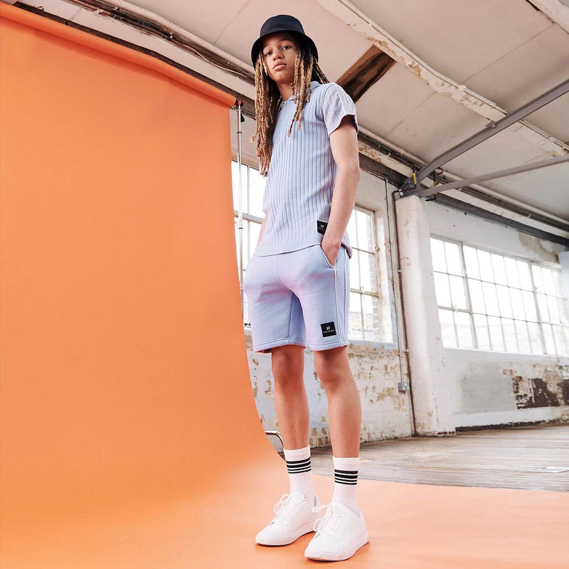 Genuine High Quality Premium Quality Soft Cotton Stripe Fleece Short For Boy