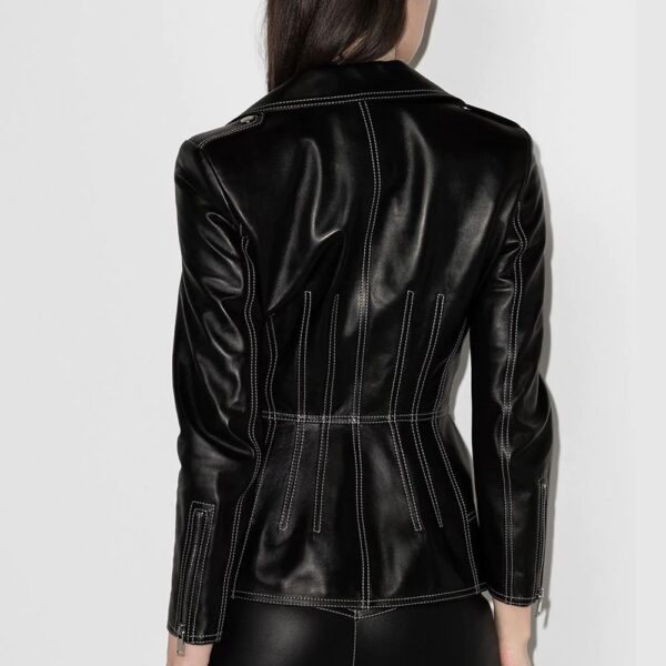 Buy Alexander McQueen Lambskin Biker jacket