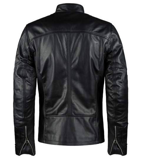 Men's Black Biker Riding Jacket | Hot Pick