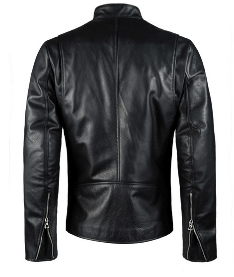 Tony Stark Black Biker Jacket - Bundle & Save