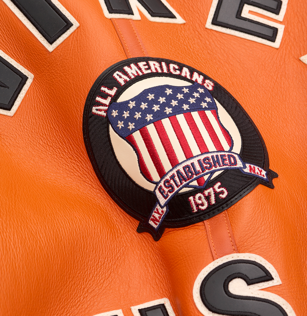 avirex leather jacket patch