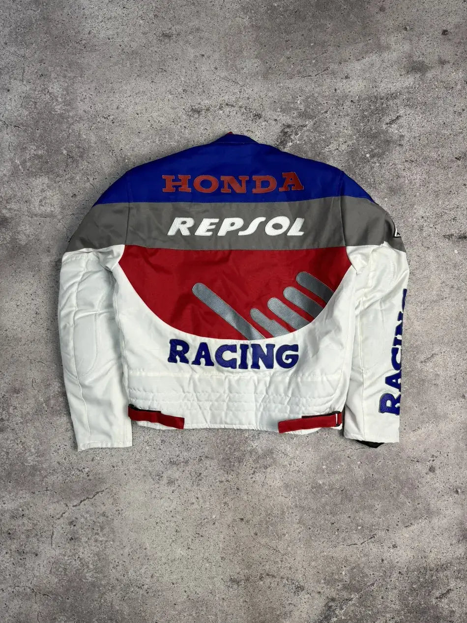 Honda Repsol Racing Motorbike Leather Jacket