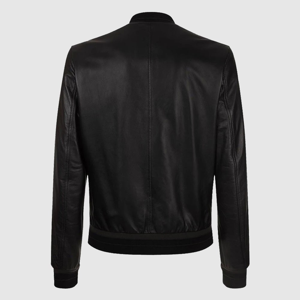 Lambskin Leather Jacket - Dolce & Gabbana