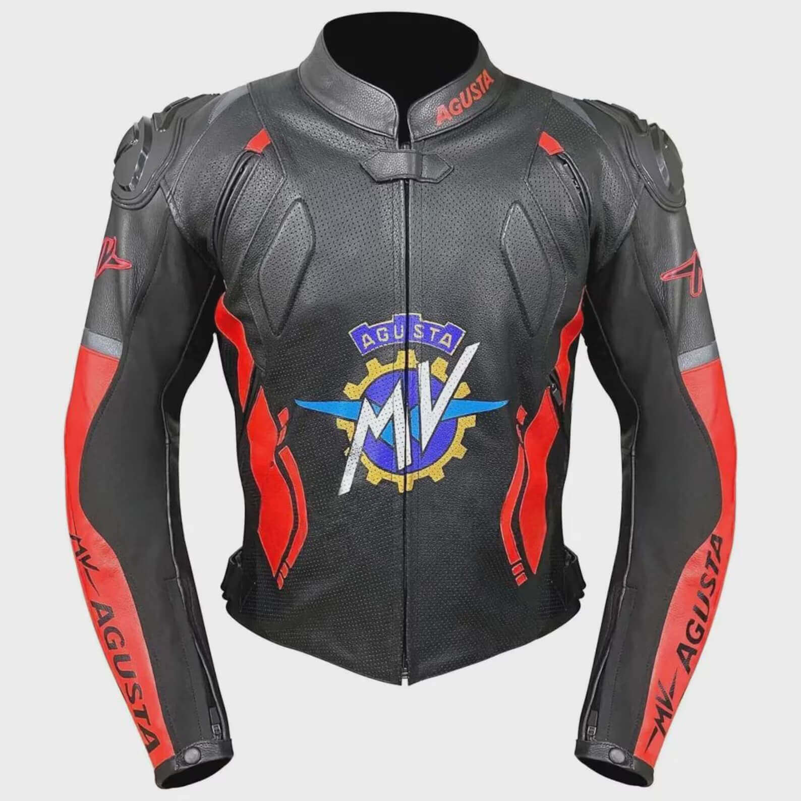 Buy MV Agusta Corse Leather Moto Jacket – rfxleather.com