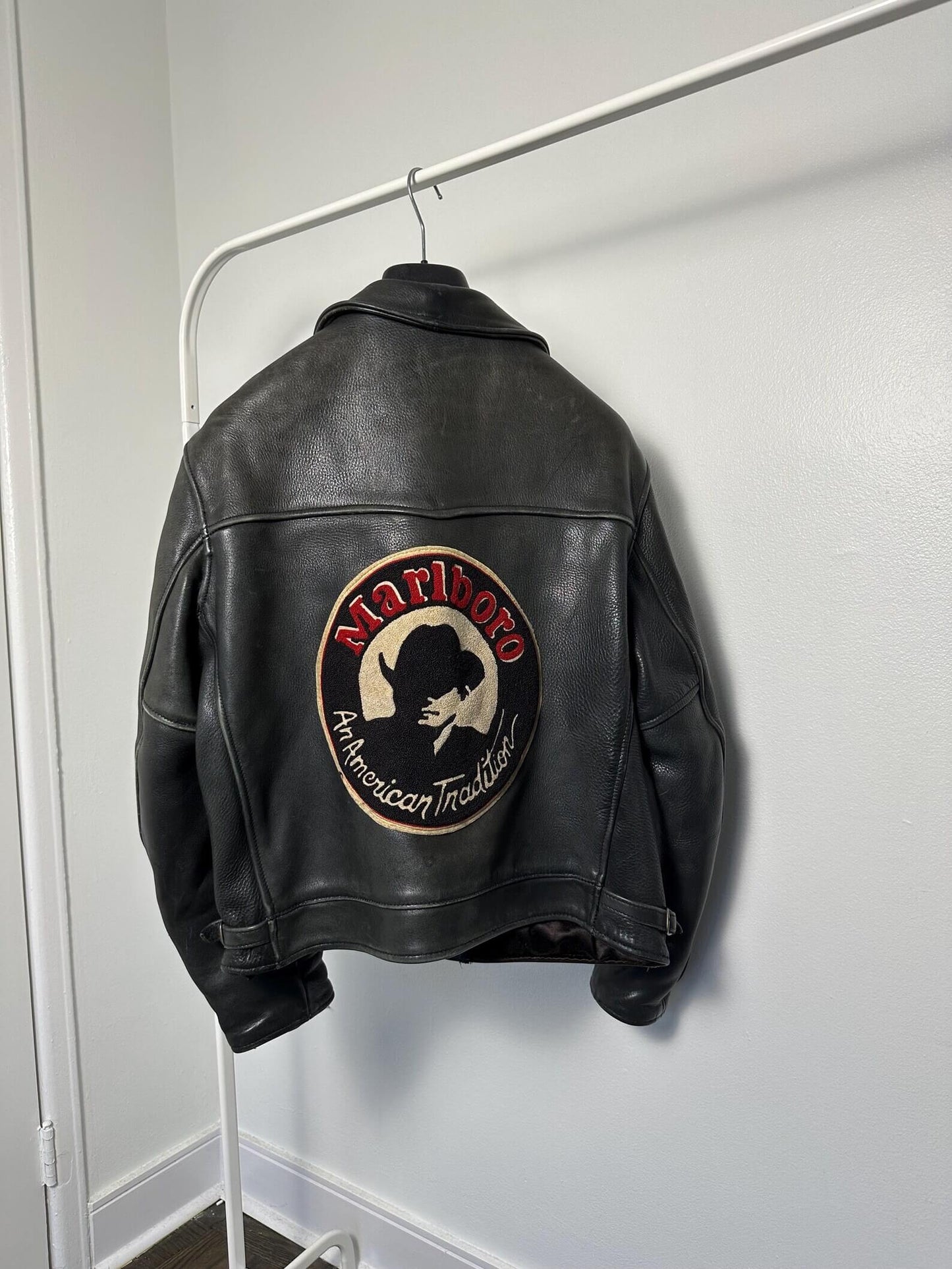 Marlboro American Tradition Vintage Leather Jacket