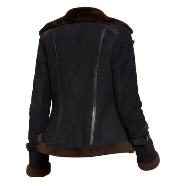 Buy Meghan Aviator Bomber Fur Jacket