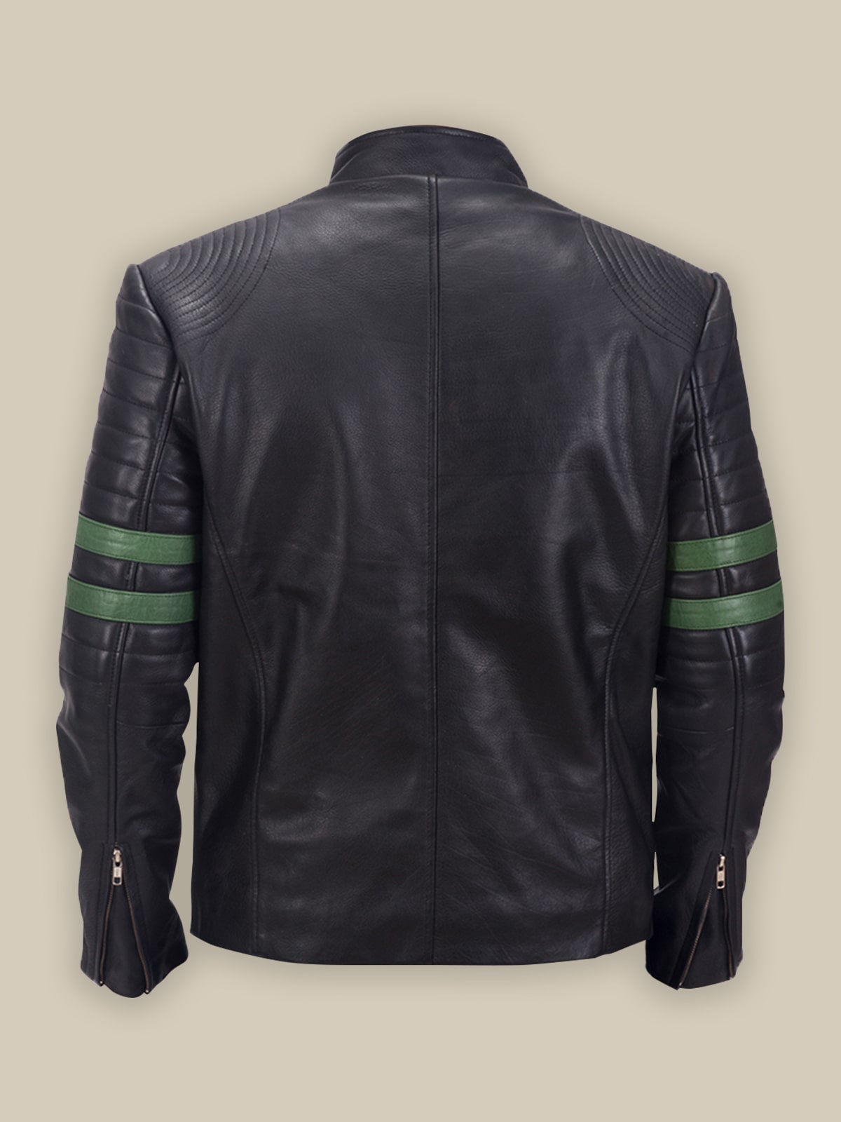 Men Black Leather Jacket