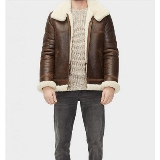 Shearling Aviator Jacket