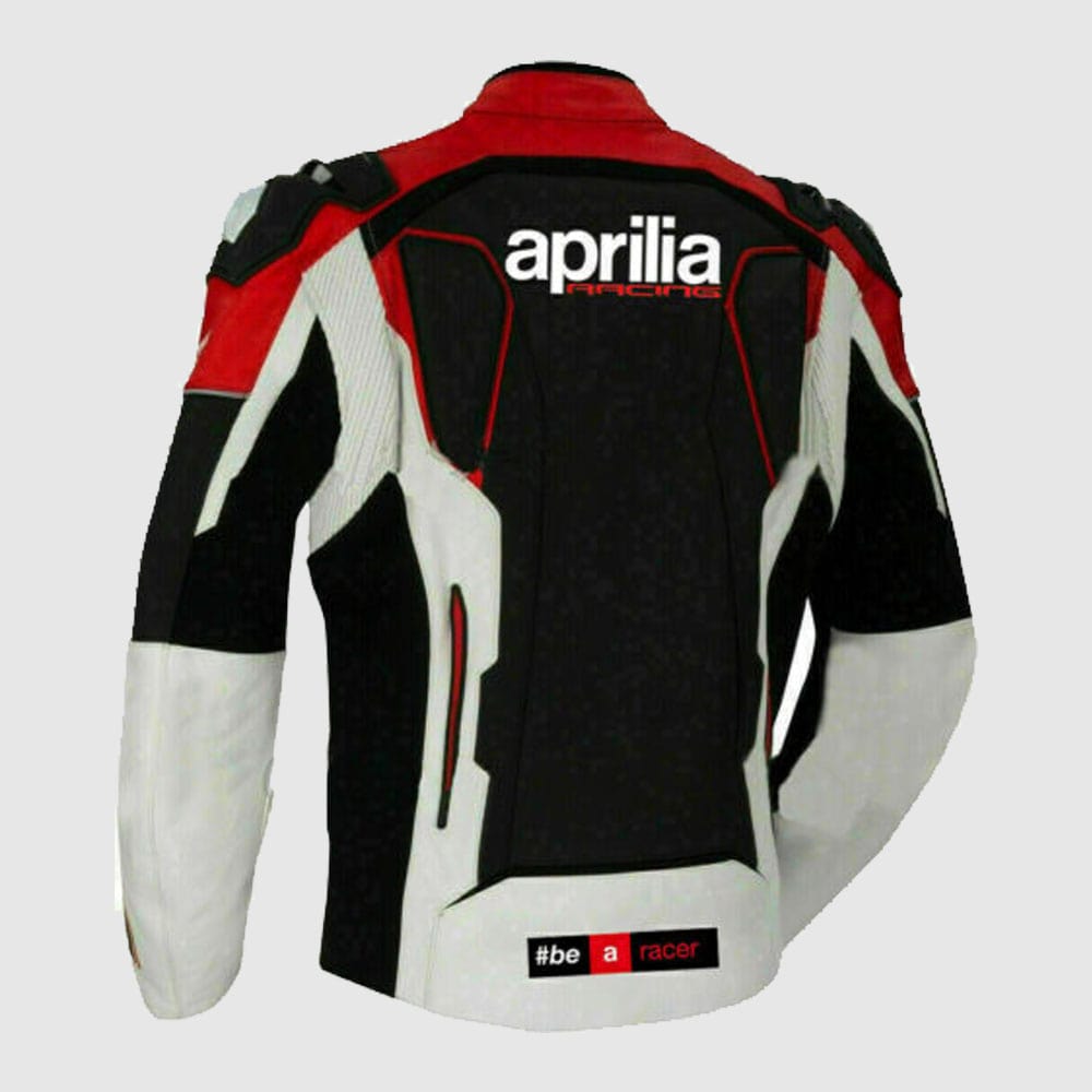 NEW “APRILIA” MOTOGP Motorcycle Riding Motorbike Racing Leather Jacket