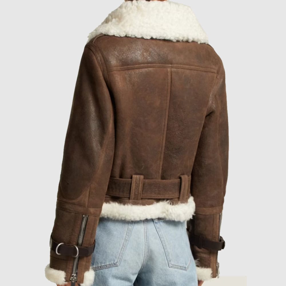 Women’s Shearling Flight Jacket
