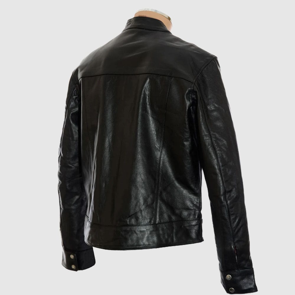 Soft Black Leather Jacket
