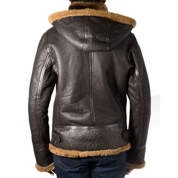 Buy Womens Brown Shearling B3 Bomber Jacket