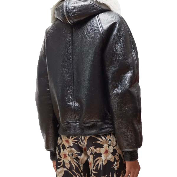 Womens Durham Shearling Lined Aviator Jacket