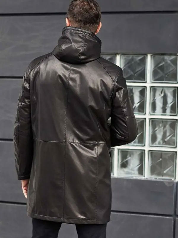 Leather Trench Coat