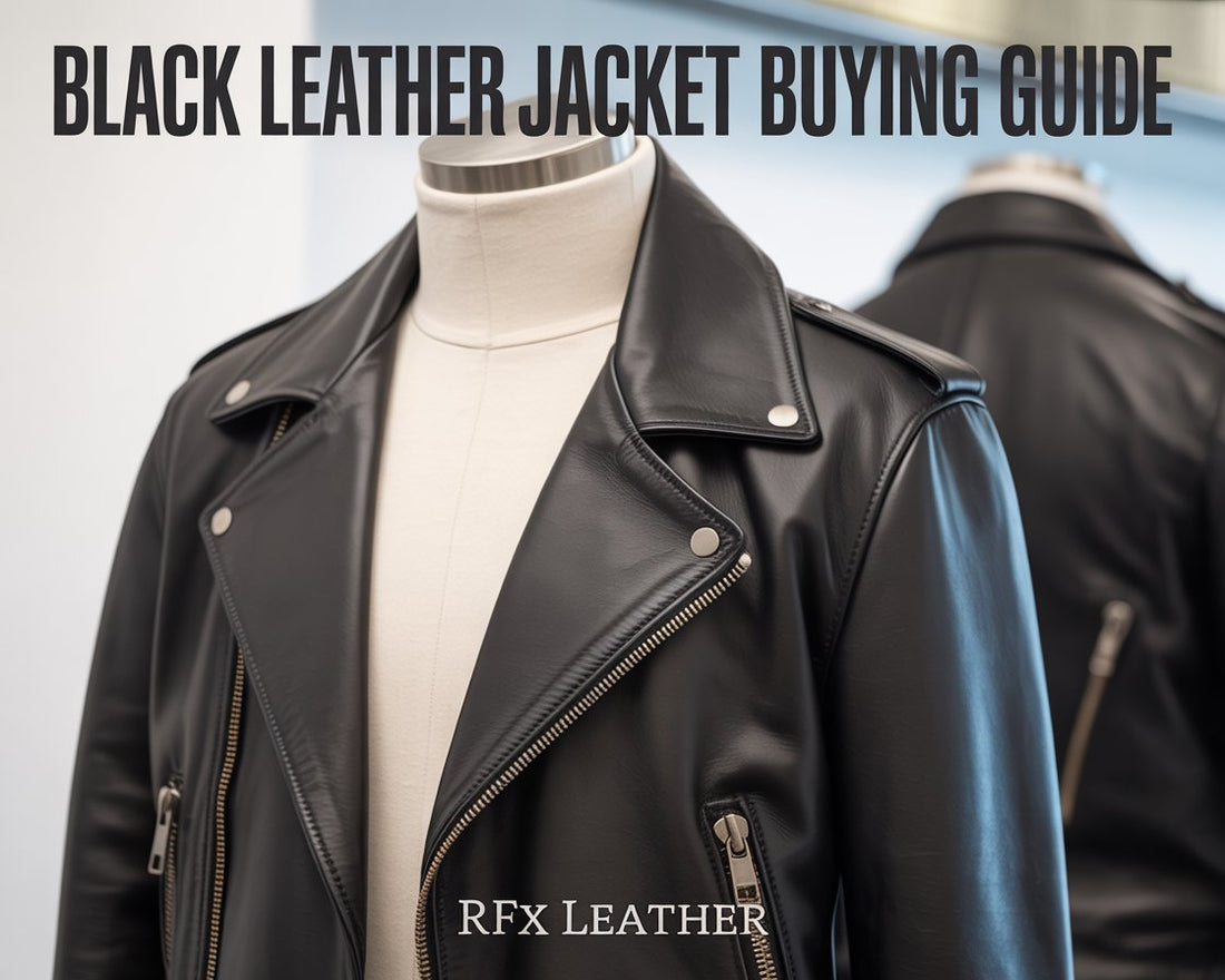 Black Leather Jacket Buying Guide