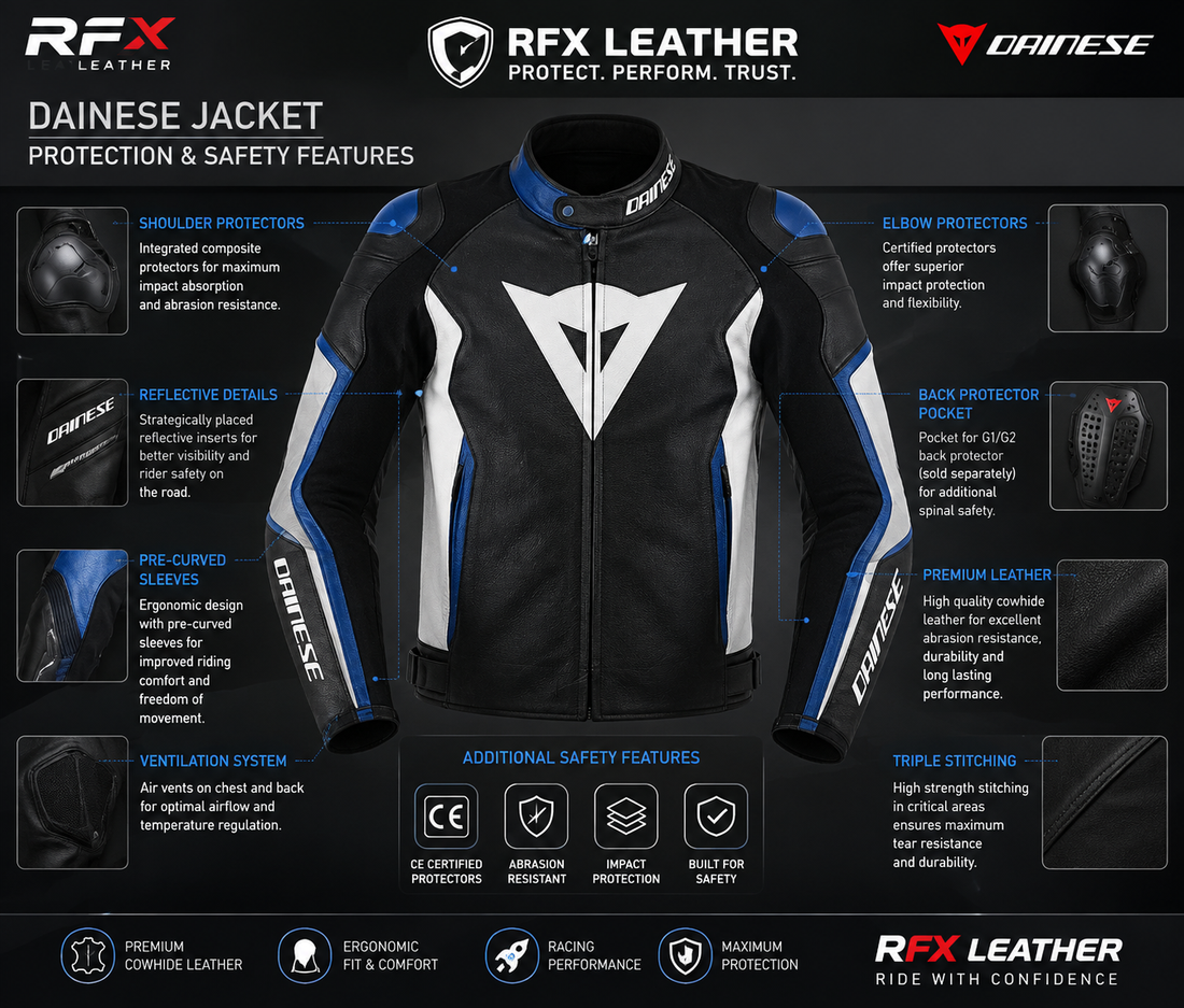 Dainese Jacket Protection & Safety Features