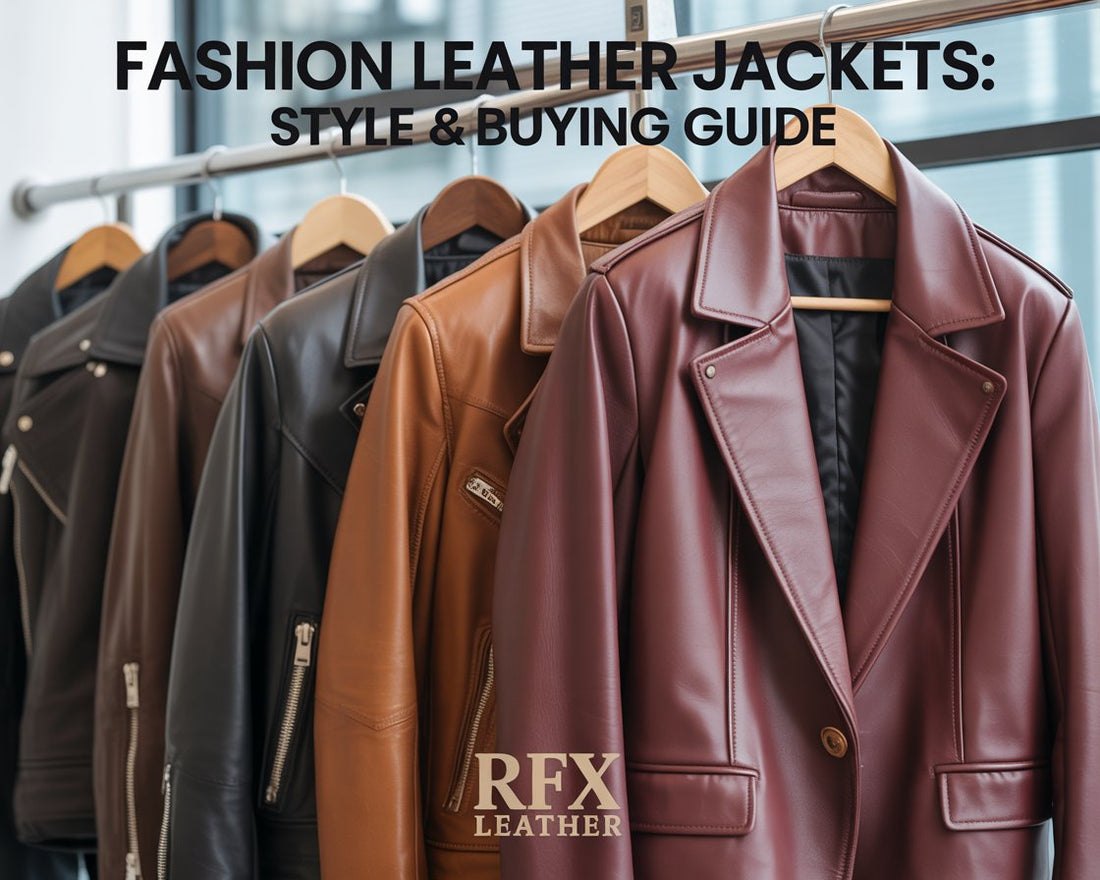 Fashion Leather Jackets: Style & Buying Guide