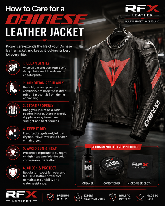 How to Care for a Dainese Leather Jacket