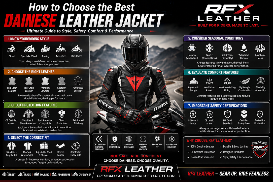 How to Choose the Best Dainese Leather Jacket