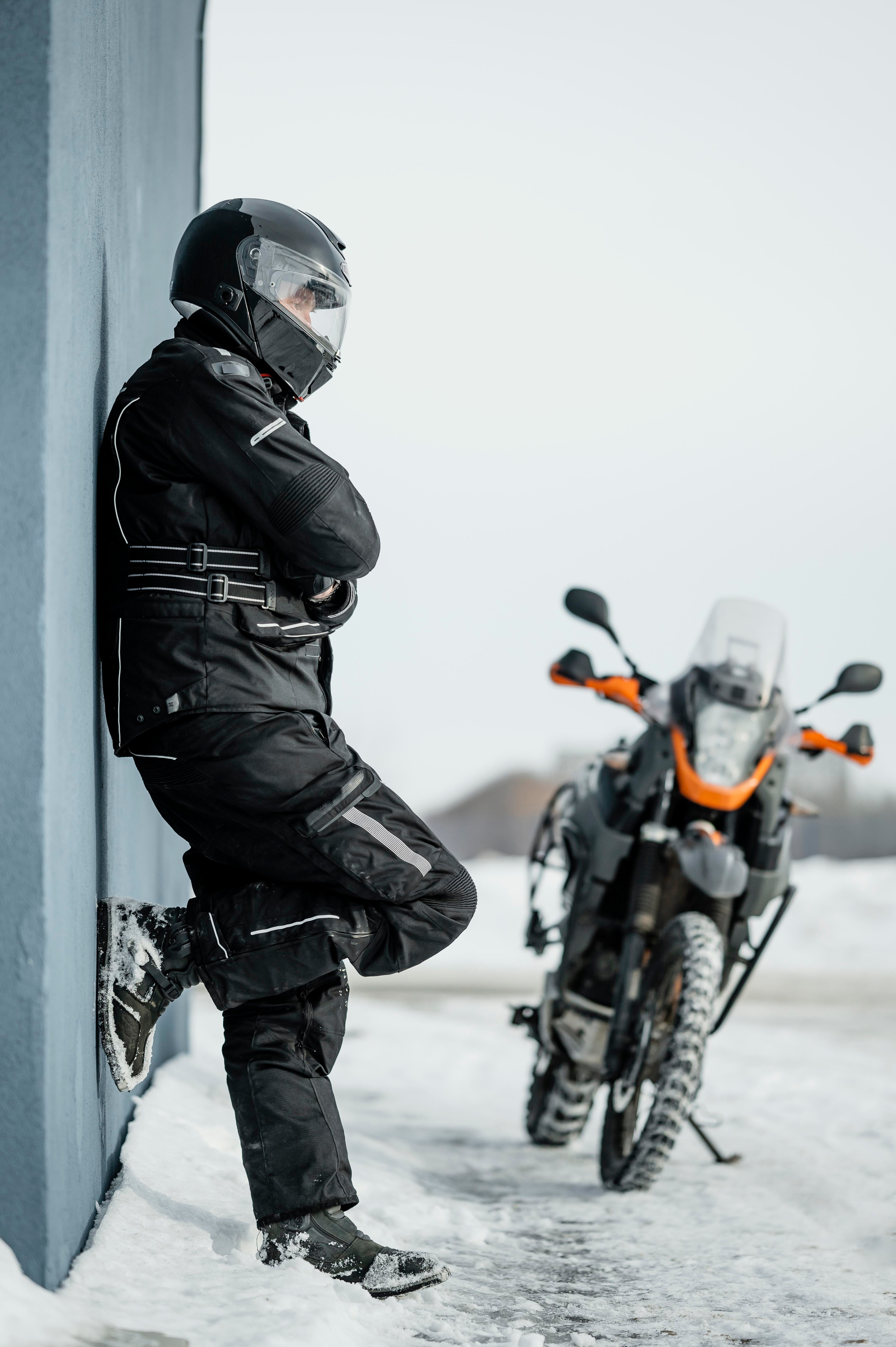 Insulated jackets designed to keep riders warm in cold weather conditi ...