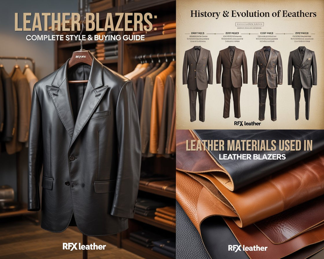 Leather Blazers: Complete Style & Buying Guide
