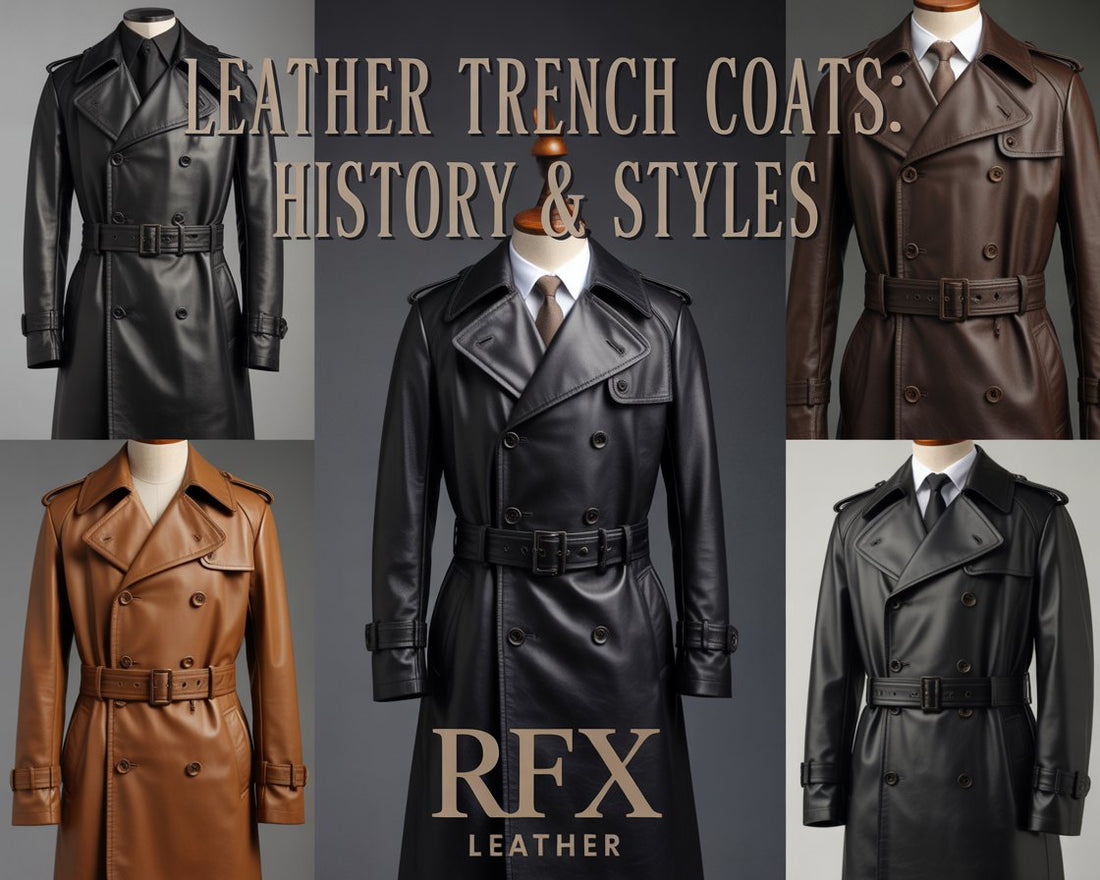 Leather Trench Coats: History, Styles, Materials & Buying Guide