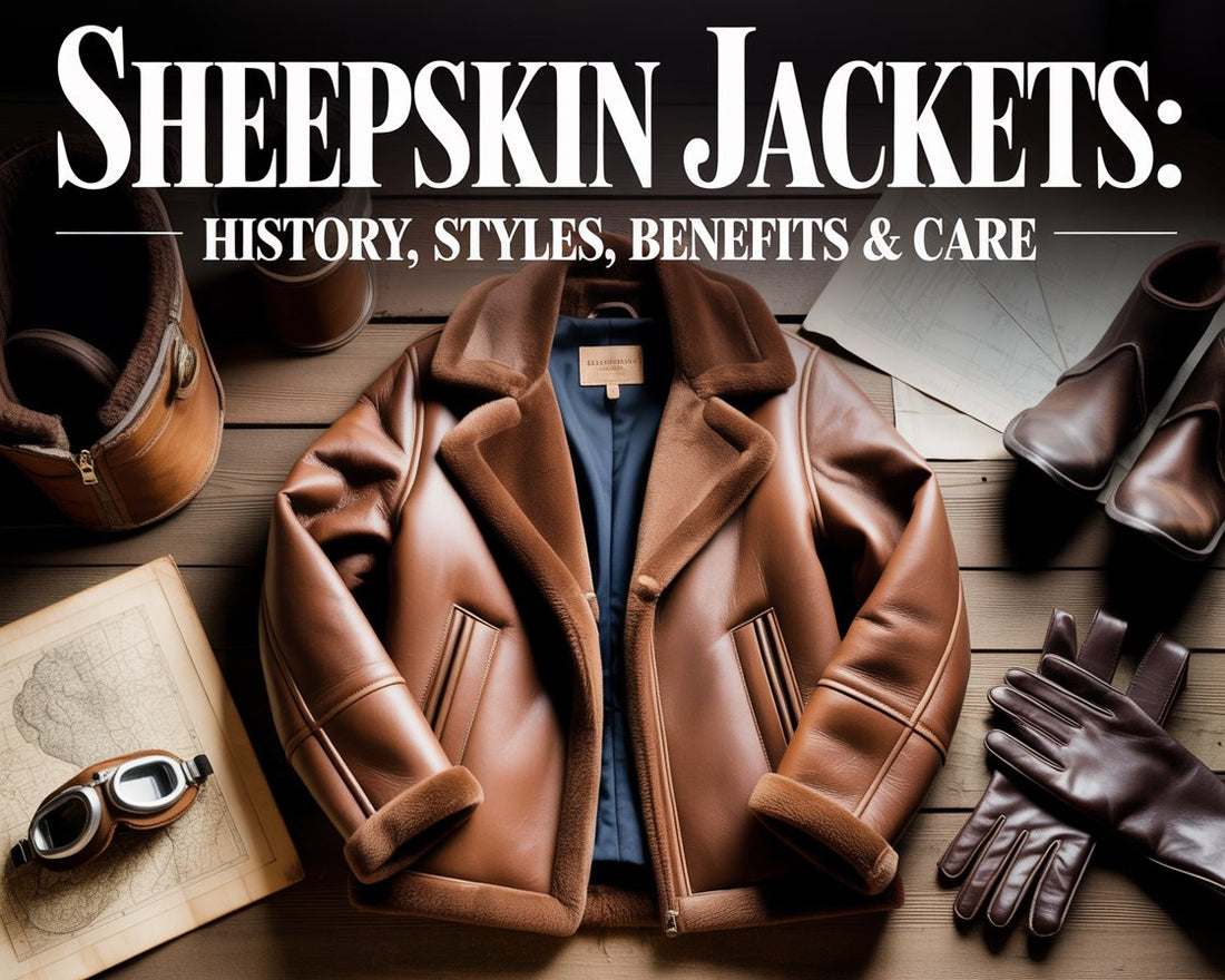 Sheepskin Jackets: History, Styles, Benefits & Care
