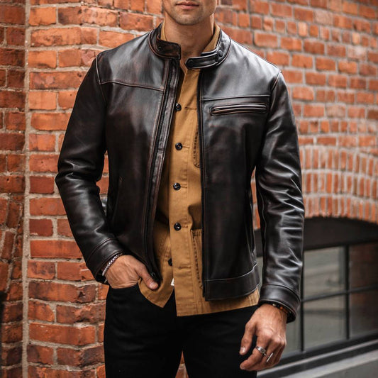 How to Style a Leather Jacket for Men