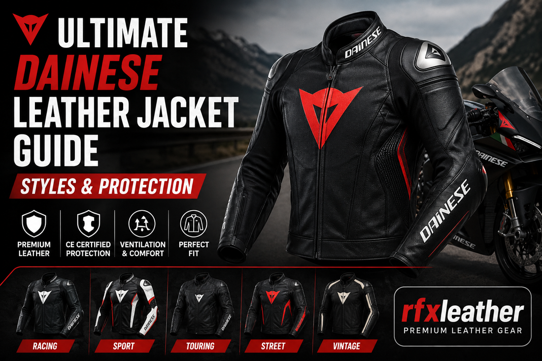 Ultimate Dainese Leather Jacket Guide: Styles & Protection