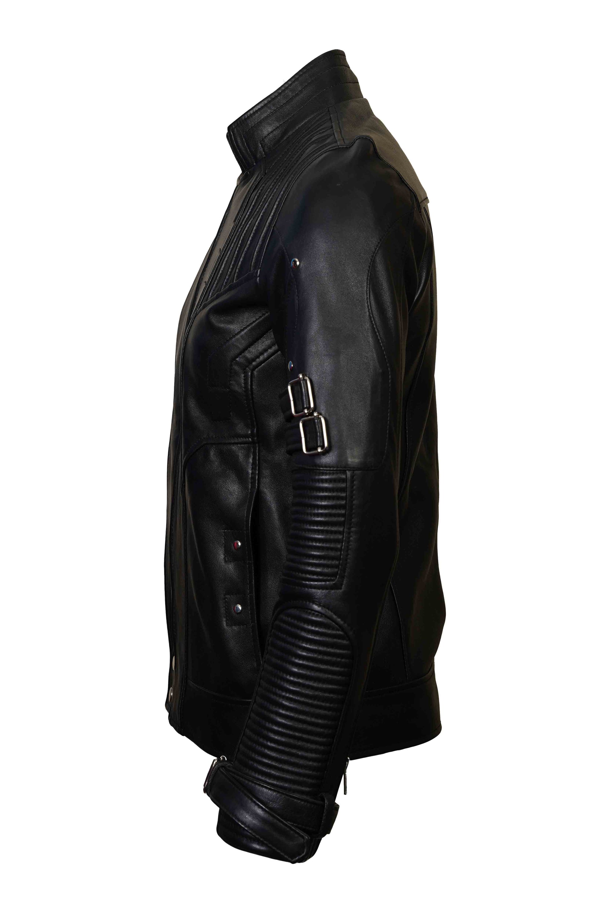 Buy Best Rider Black Fashion Leather Jacket