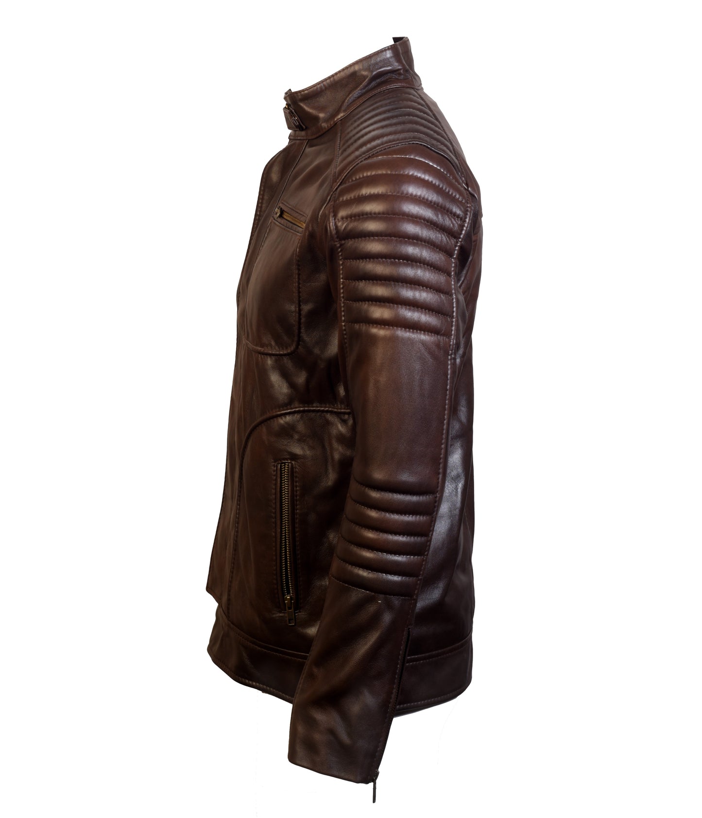 Buy Best Biker Brown  Leather Jacket