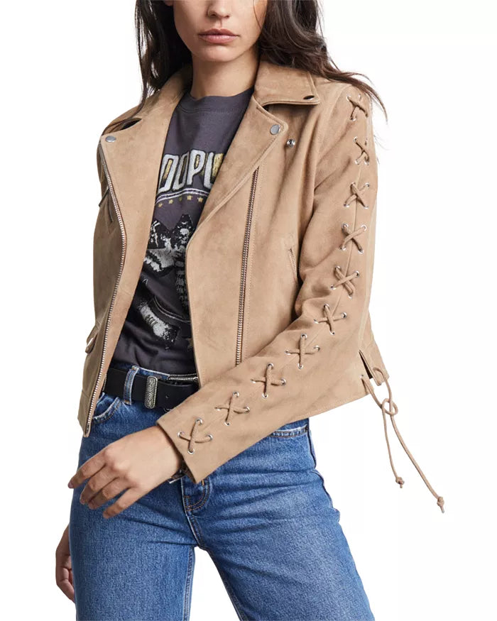 Buy Best Suede Biker Jacket