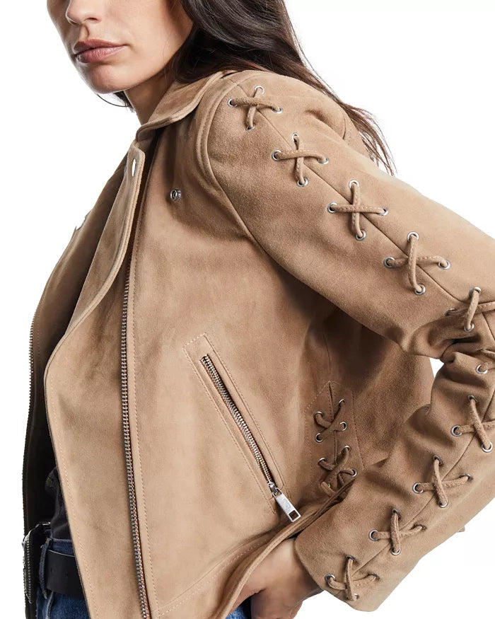 Buy Best Suede Biker Jacket