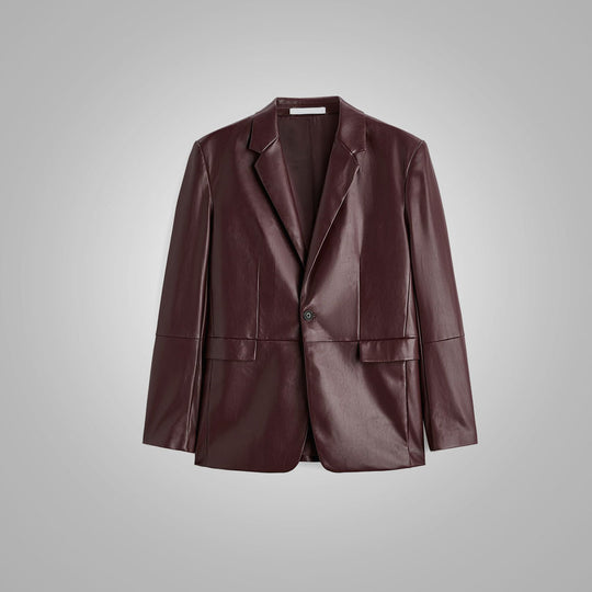 Men's Blazer Leather