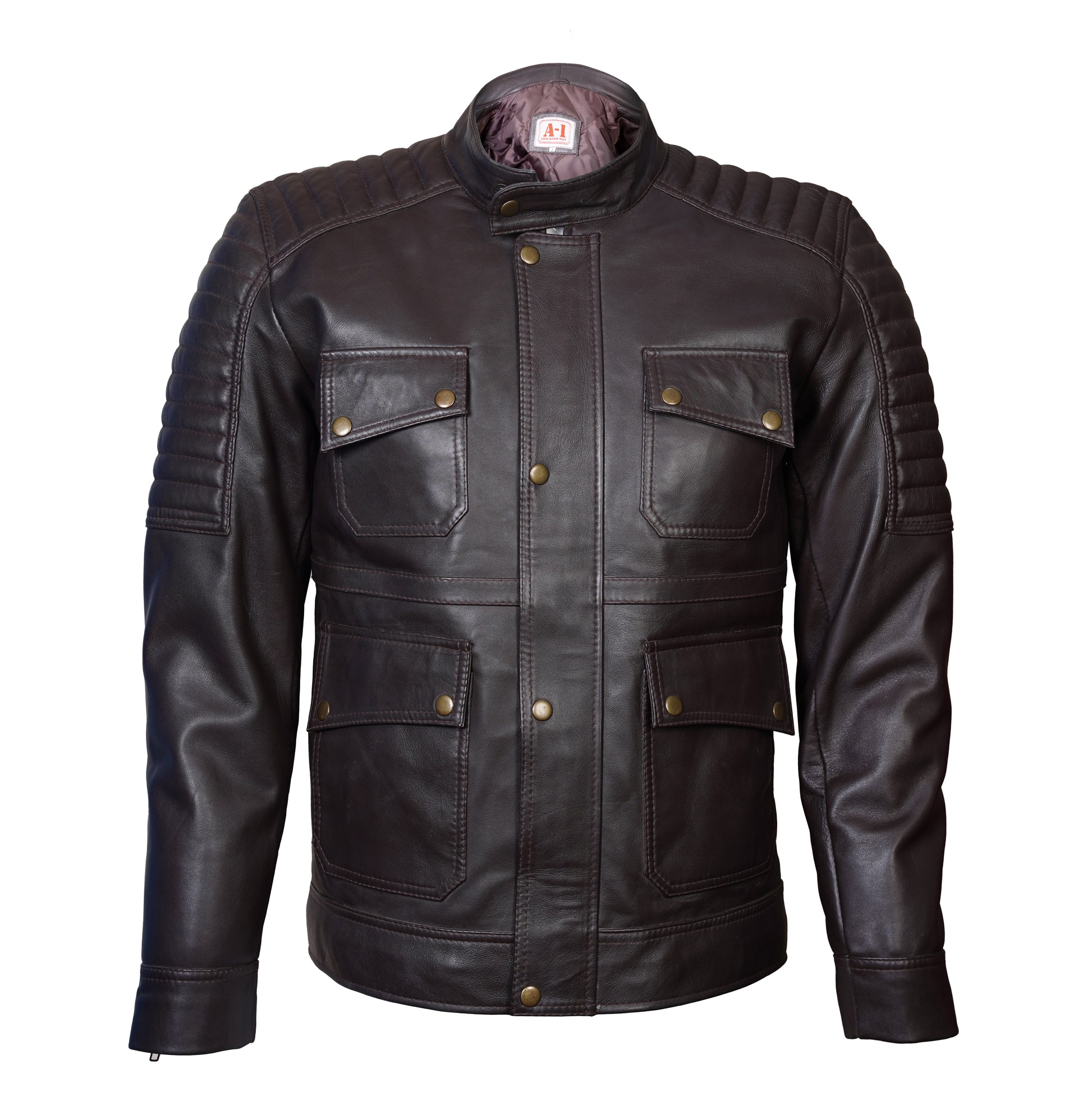 Buy Best Rider Black Fashion Leather Jacket