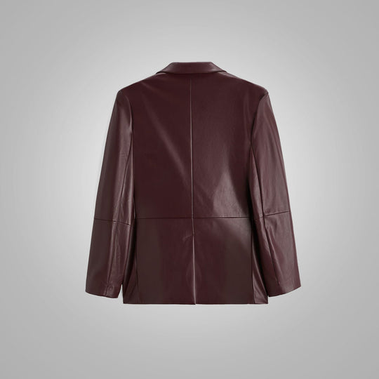 Men's Blazer Leather