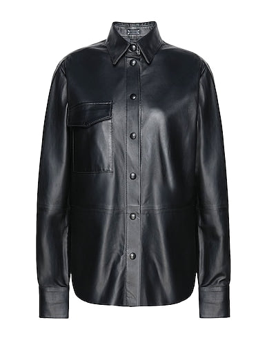 BUY BEST TRENDY FASHION LEATHER L/SLEEVE OVERSHIRT