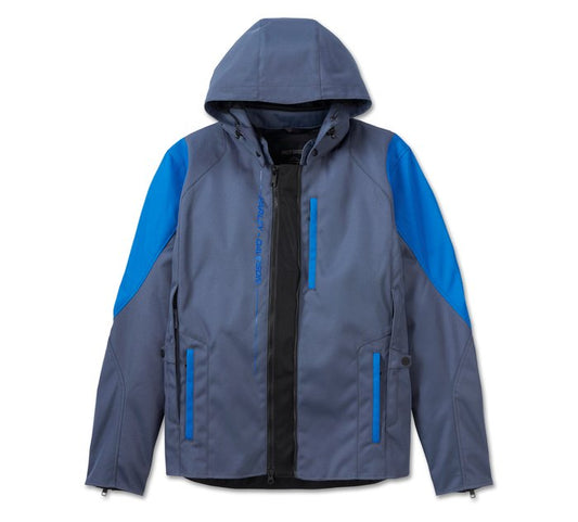 Men's Junction Triple Vent System 2.0 Riding Jacket - Ombre Blue