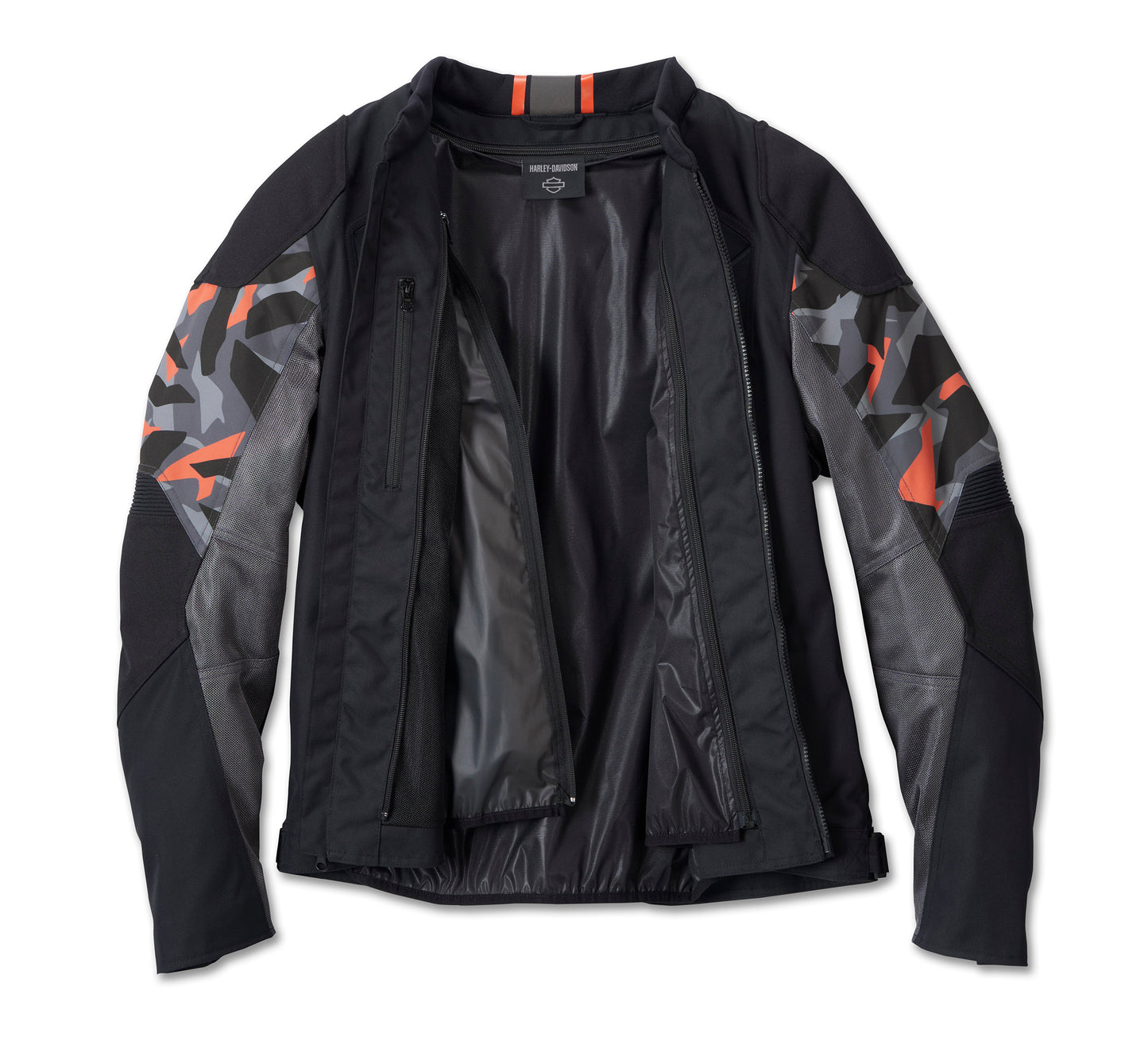 Men's Harley-Davidson Brawler Camo Mixed Media Jacket