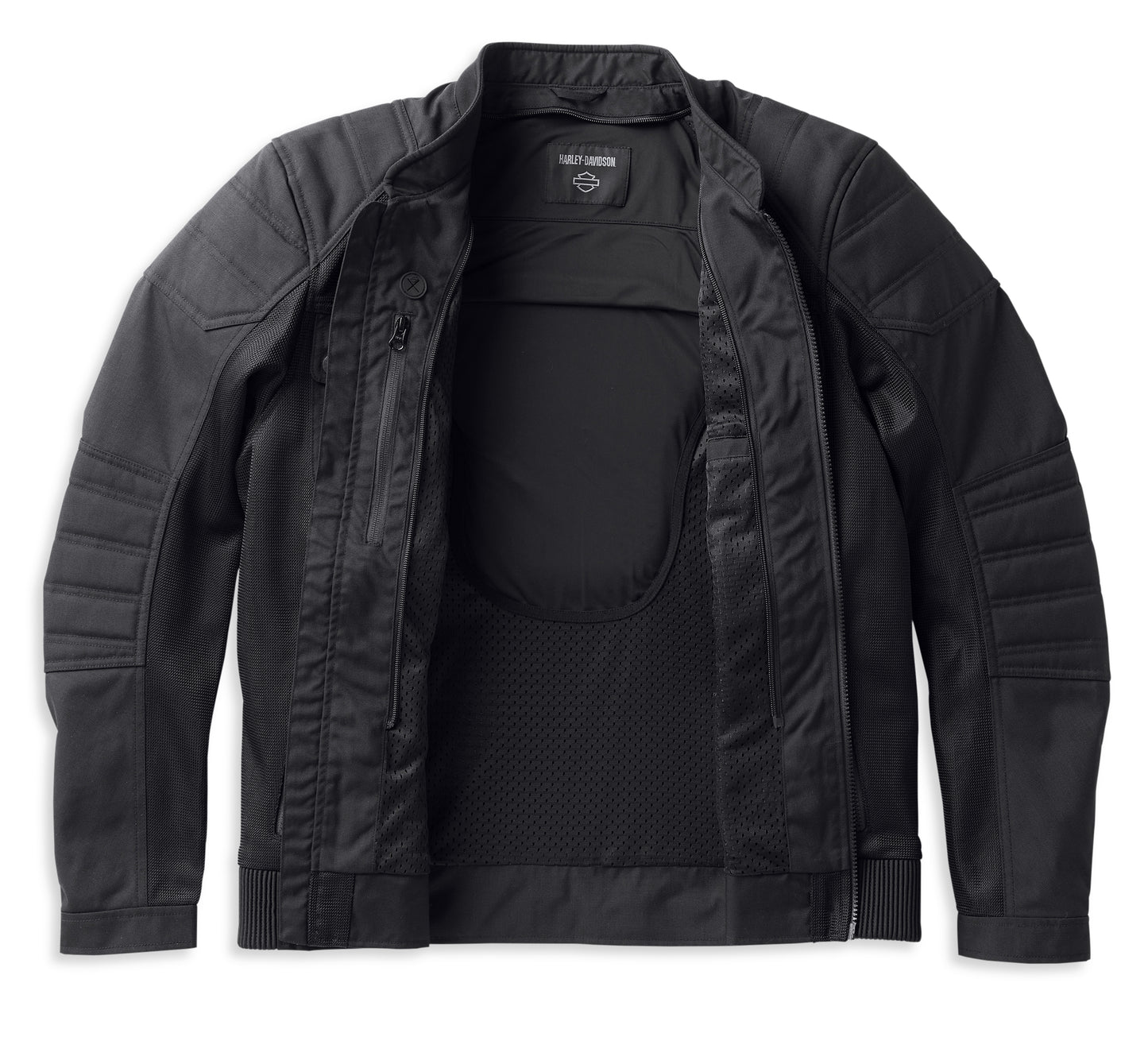 Men's Zephyr Mesh Jacket w/ Zip-out Liner - Black