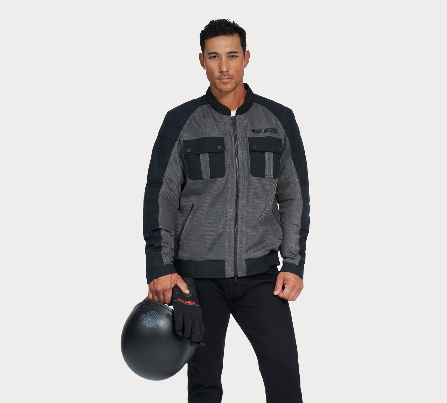 Men's Zephyr Mesh Jacket w/ Zip-out Liner - Granite Grey