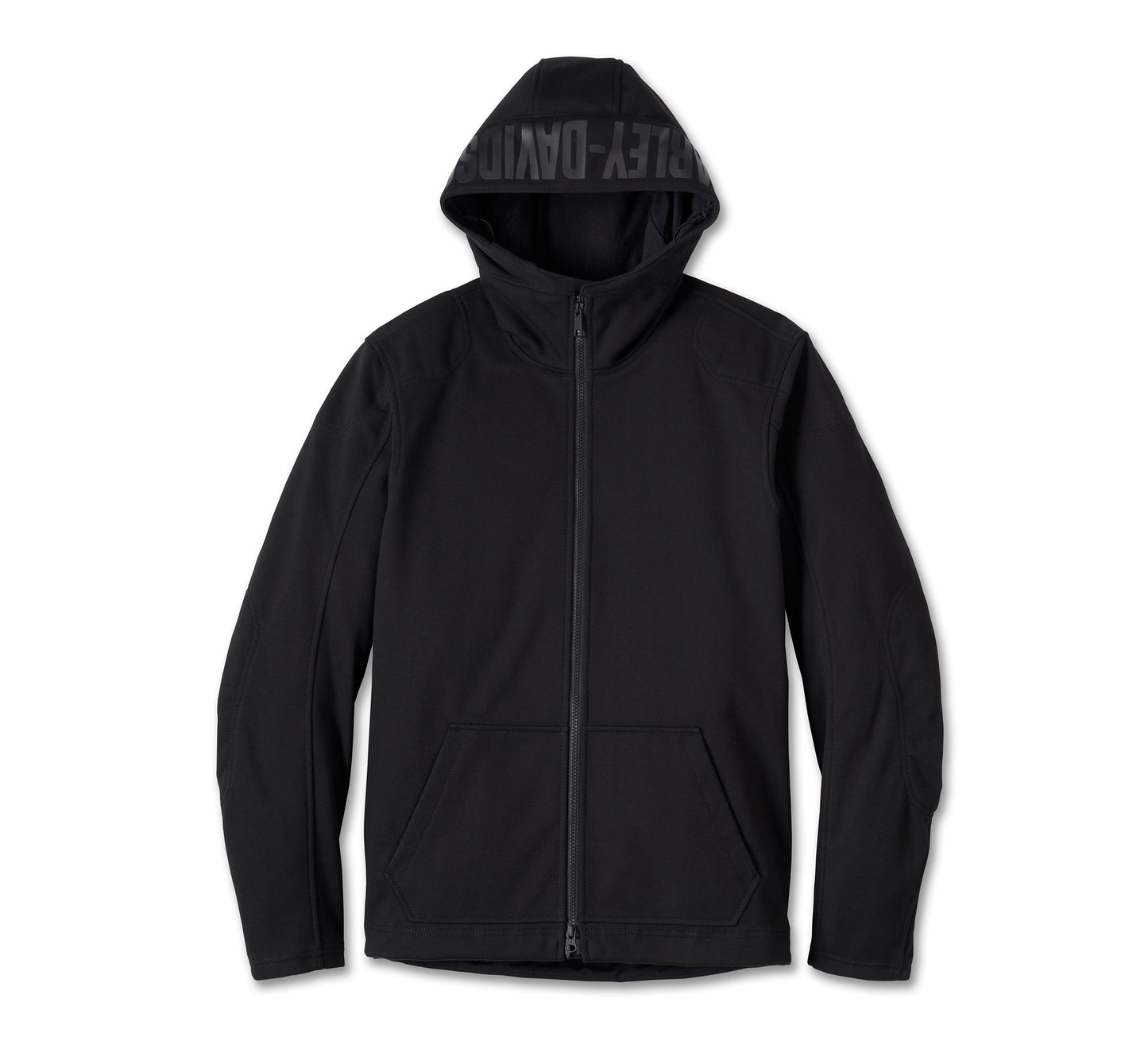 Men's Deflector 2.0 Willie G Skull Hooded Riding Fleece - Black Beauty