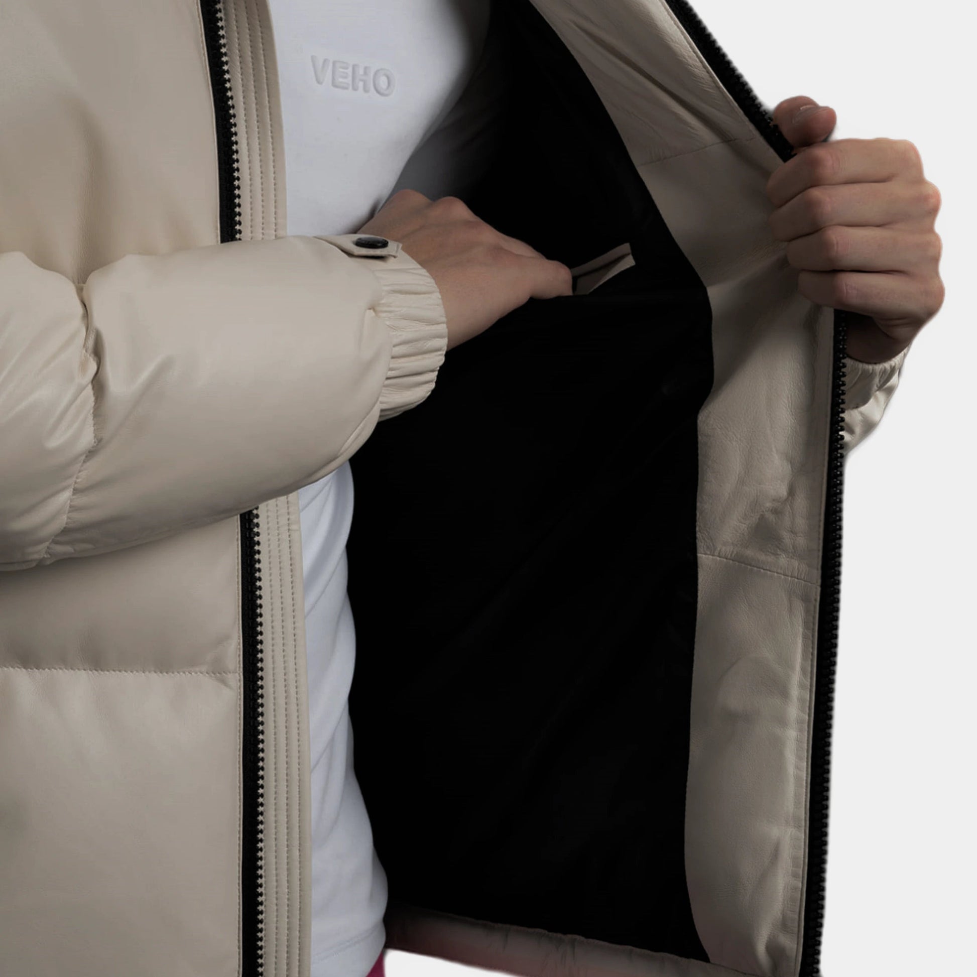 White Bomber Jacket