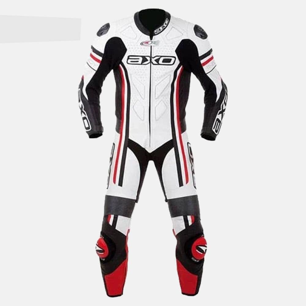 AXO Men’s Cowhide Motorcycle MotoGP Leather Suit