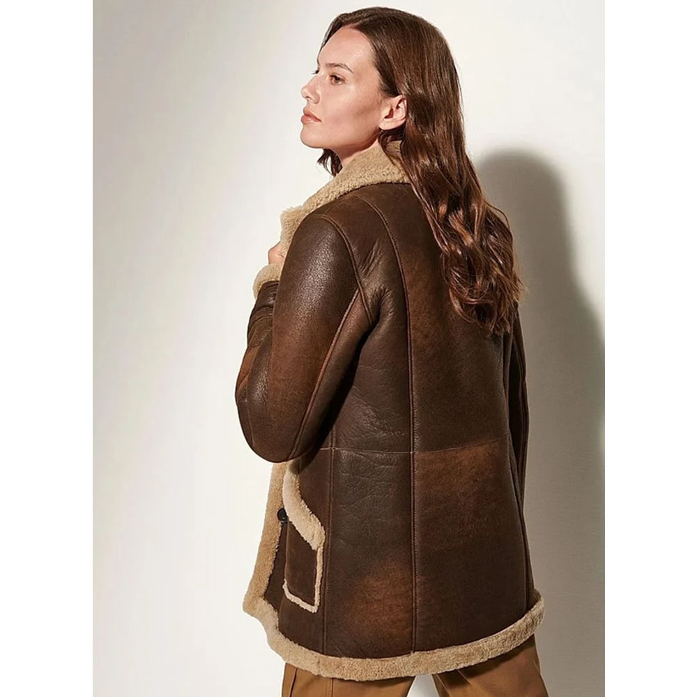 B3 Bomber shearling Coat Women