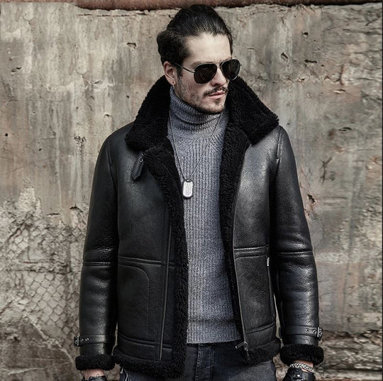 Real Sheepskin Jacket