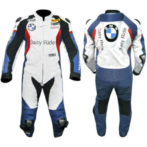 BMW Riding Cowhide Leather Suit – Premium Protection & Performance
