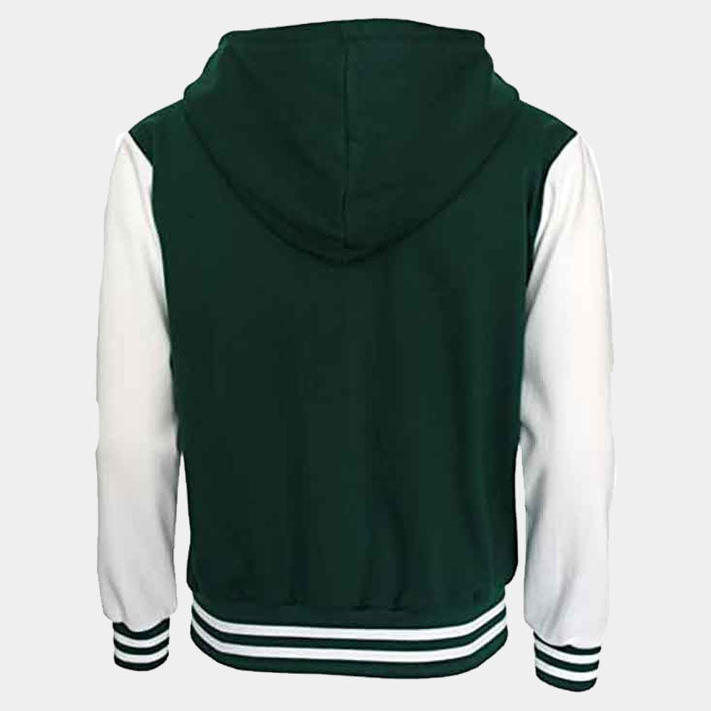 Baseball Guy BCPOLO Leather Letterman Jacket