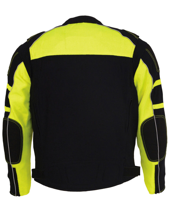 Buy Men's RidingJackets MotoFashion Mesh Racing Jacket with Removable Rain Jacket